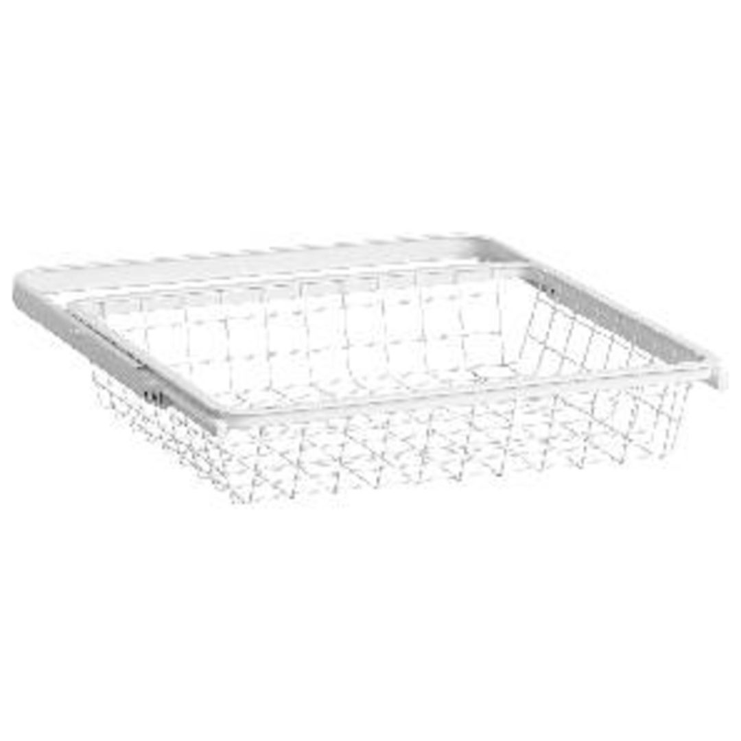 Trådkurv Udtrækkelig Hvid ELFA TRÅDKURV 30 UDTRÆK HVID 450X185 – billede 5