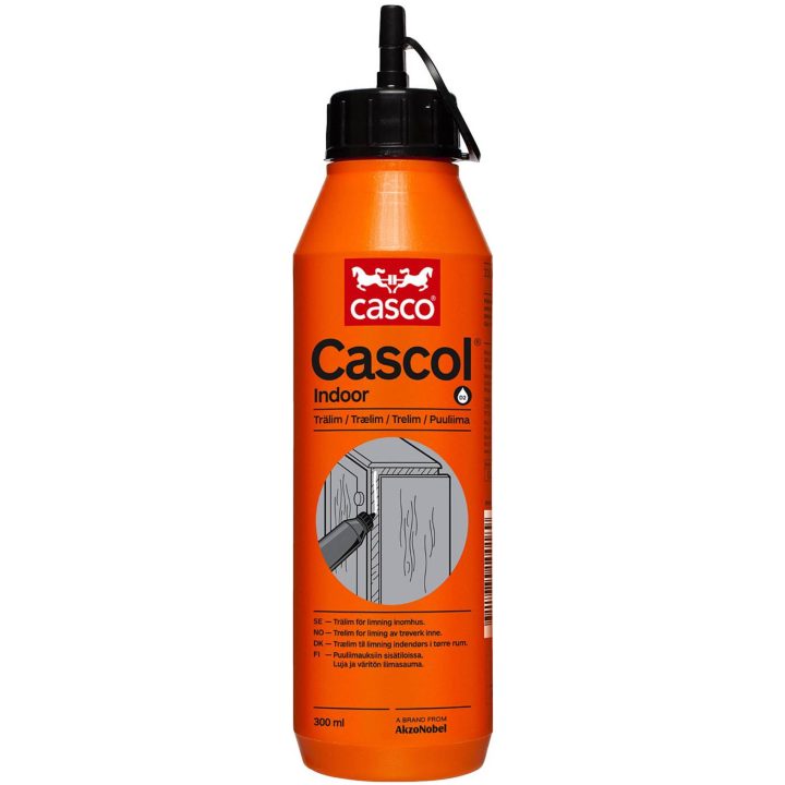 Trælim Cascol Indoor 3301, 3304, 3326 LIM TRÆ INDE CASCOL 3301 100ML – billede 4