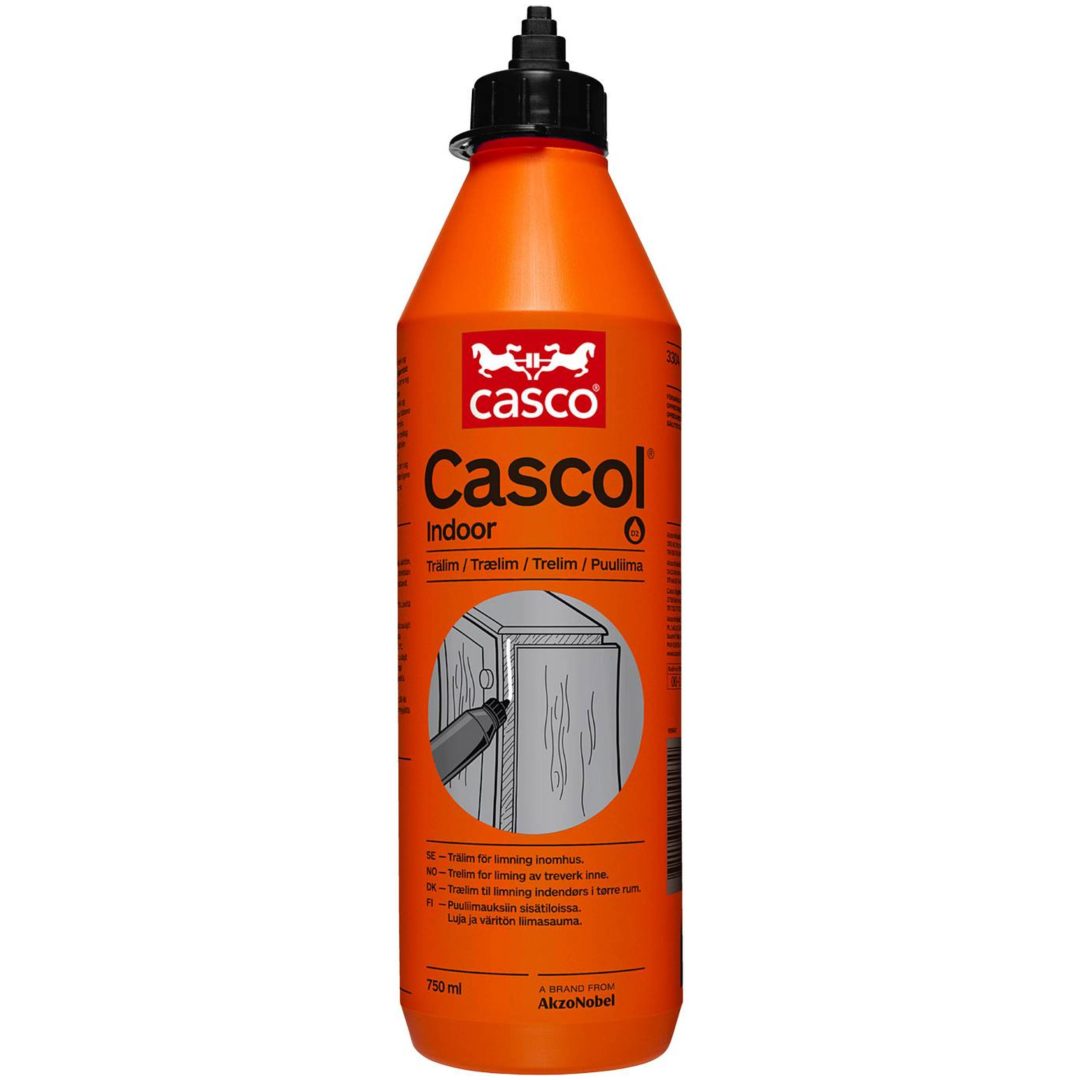 Trælim Cascol Indoor 3301, 3304, 3326 LIM TRÆ INDE CASCOL 3301 100ML – billede 3