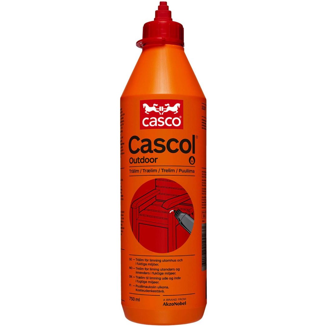 Trælim Cascol Outdoor 3337 LIM TRÆ UDE CASCOL 3337 300ML – billede 2