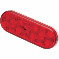 Trailer Baglygte Oval Led Rød BLUHM ENTERPRISES