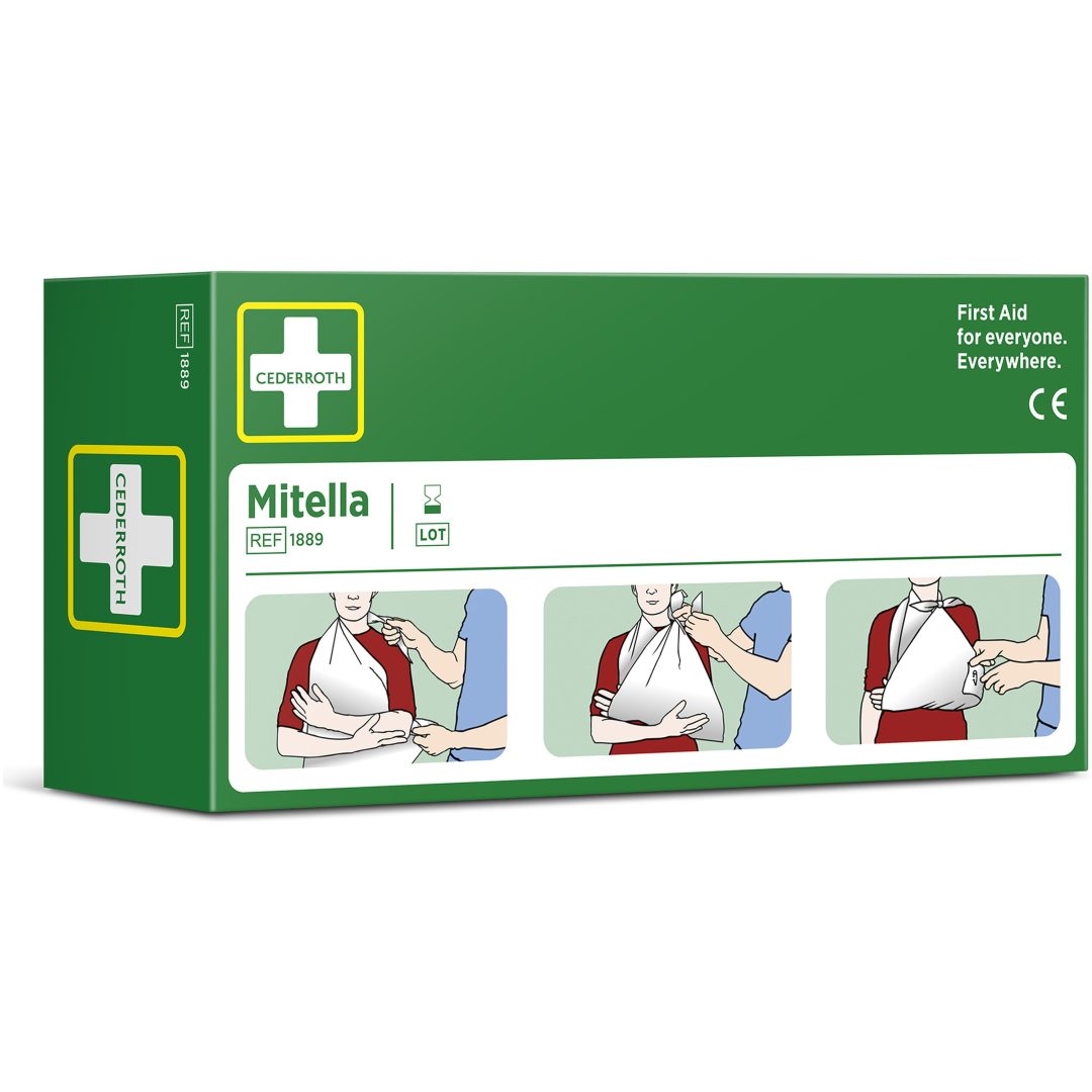 Trekantet Forbinding Refill Grøn Cederroth – billede 2