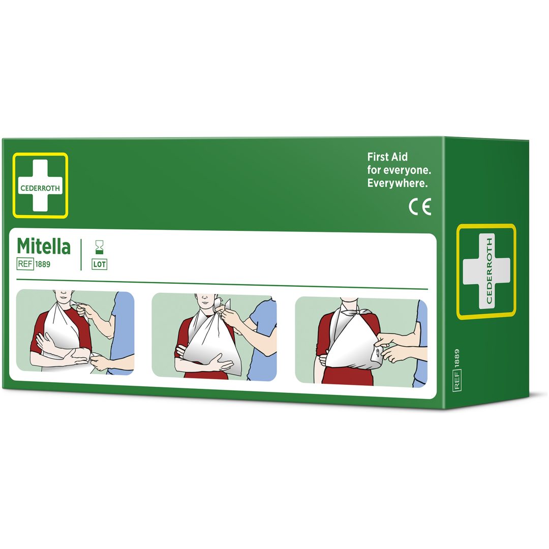 Trekantet Forbinding Refill Grøn Cederroth – billede 3
