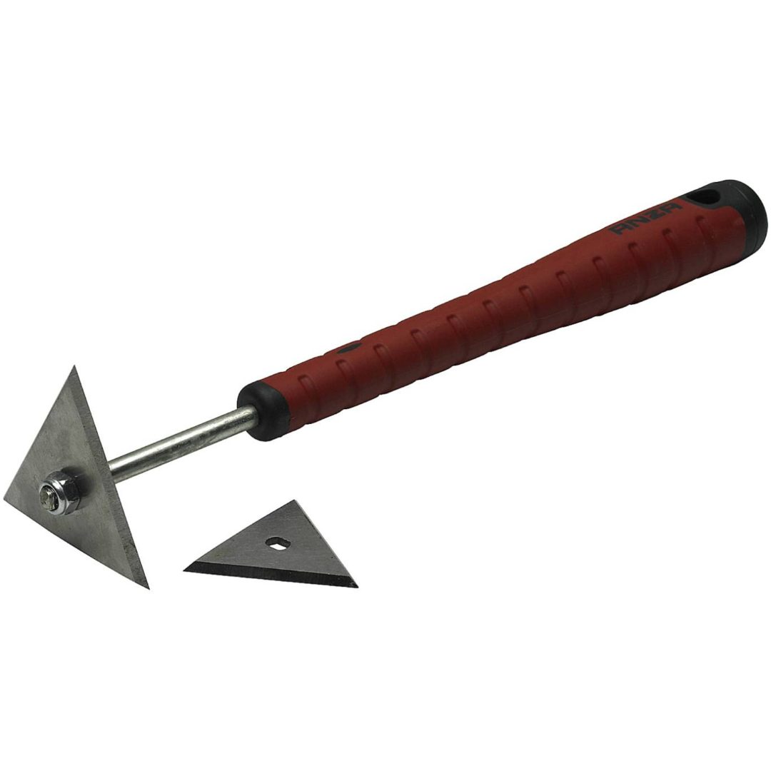 Trekantskraber Anza SKRABER TREKANT 80MM 662680 – billede 2