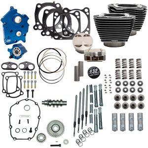 Trimkit Power Package 132 Sort Highlightad S&S CYCLE