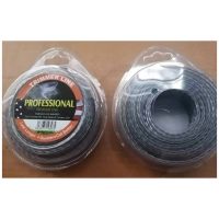 Trimmerlina, Dual-Twist / Dubbeltråd-Spiral, ⌀2,4mm x 15m Tract