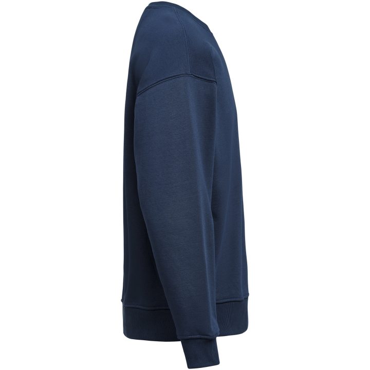Tröja Crewneck Loose Fit Marinblå Untagged Movement – billede 7