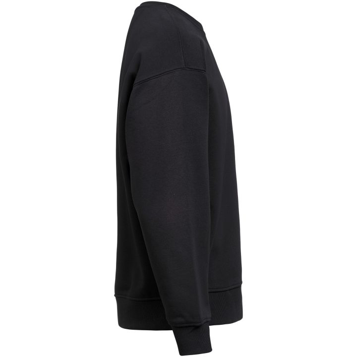 Tröja Crewneck Loose Fit Svart Untagged Movement – billede 2