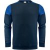 Tröja Crewneck Marinblå/koboltblå Printer PRIME XS – miniature 1