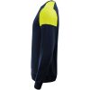Tröja Crewneck Marinblå/neongul Printer PRIME XS – miniature 4