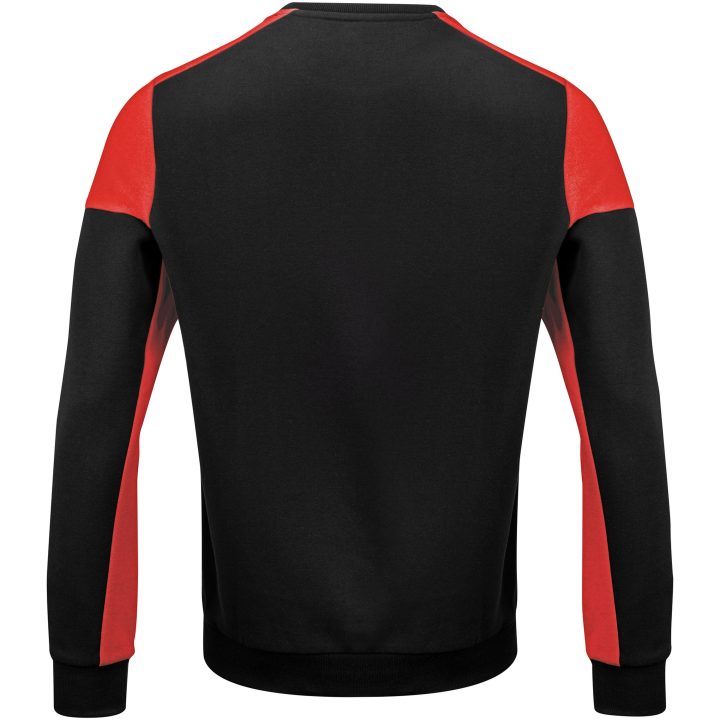 Tröja Crewneck Svart/röd Printer PRIME XS – billede 4