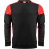 Tröja Crewneck Svart/röd Printer PRIME XS – miniature 1
