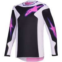 Tröja Fluid Grid Svart/Grå/Lila, L Alpinestars