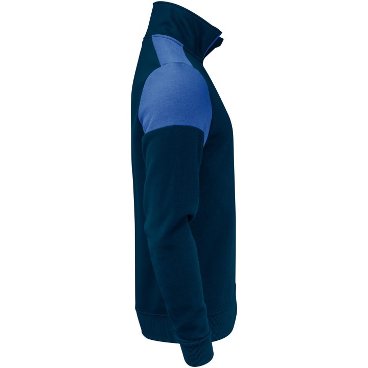 Tröja Halfzip Marinblå/koboltblå Printer PRIME XS – billede 3