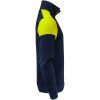 Tröja Halfzip Marinblå/neongul Printer PRIME XS – miniature 3