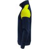 Tröja Halfzip Marinblå/neongul Printer PRIME XS – miniature 4