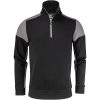 Tröja Halfzip Svart/antracit Printer PRIME XS – miniature 5