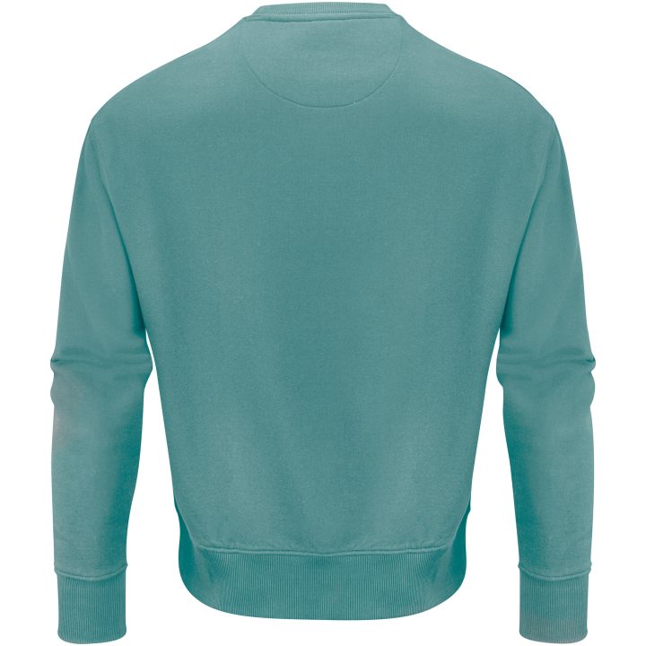 Tröja Hopedale Crewneck Aloegrön James Harvest – billede 2