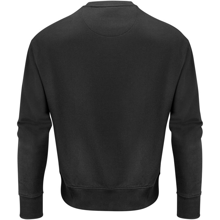 Tröja Hopedale Crewneck Svart James Harvest – billede 3