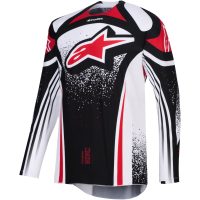 Tröja Techstar Nomur Svart/Vit/Röd, M Alpinestars