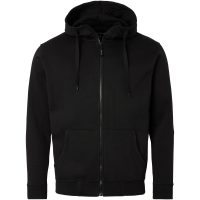 Trøje 185 Hel-zip Sort Top Swede