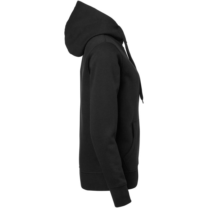Trøje 186 Sweat m/hel lynlås Sort Top Swede XS – billede 2