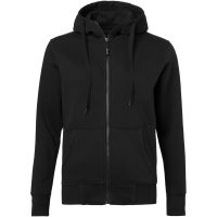 Trøje 186 Sweat m/hel lynlås Sort Top Swede
