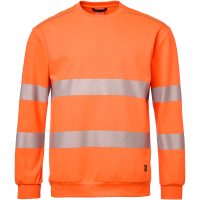 Trøje 282 Sweat Rundhals Fluorescerende Orange Top Swede