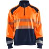 Trøje 35562528 Hivisorange / Marine BLÅKLÄDER TRØJE 35562528 ORANGE/MAR XS – miniature 1