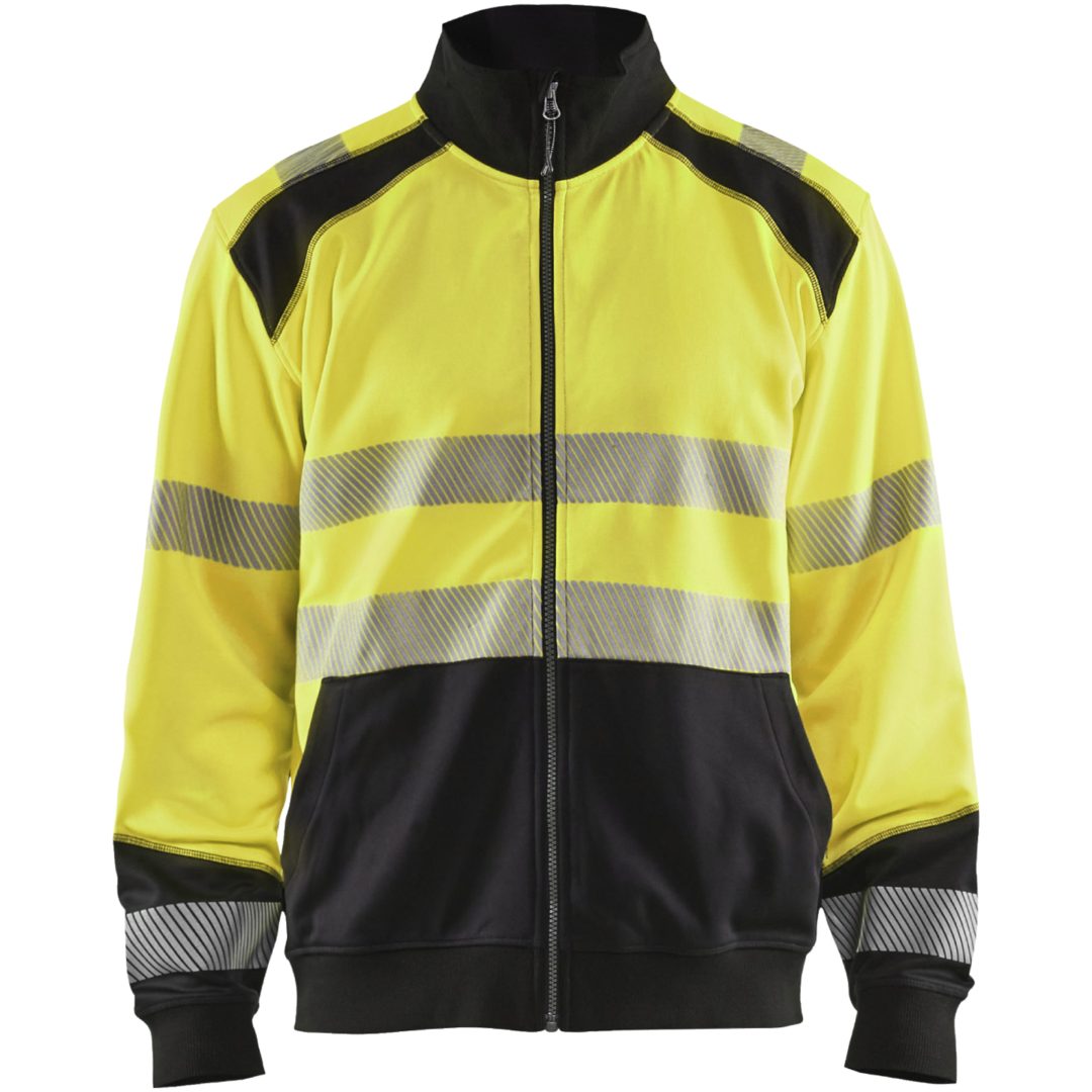 Trøje 35582528 Sort / Hivisgul BLÅKLÄDER TRØJE 35582528 GUL/SORT XS