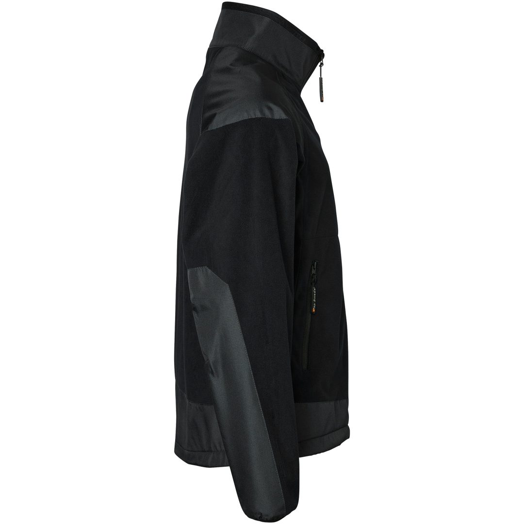 Trøje 4140 Fleece Hel-zip Sort Top Swede XS – billede 2