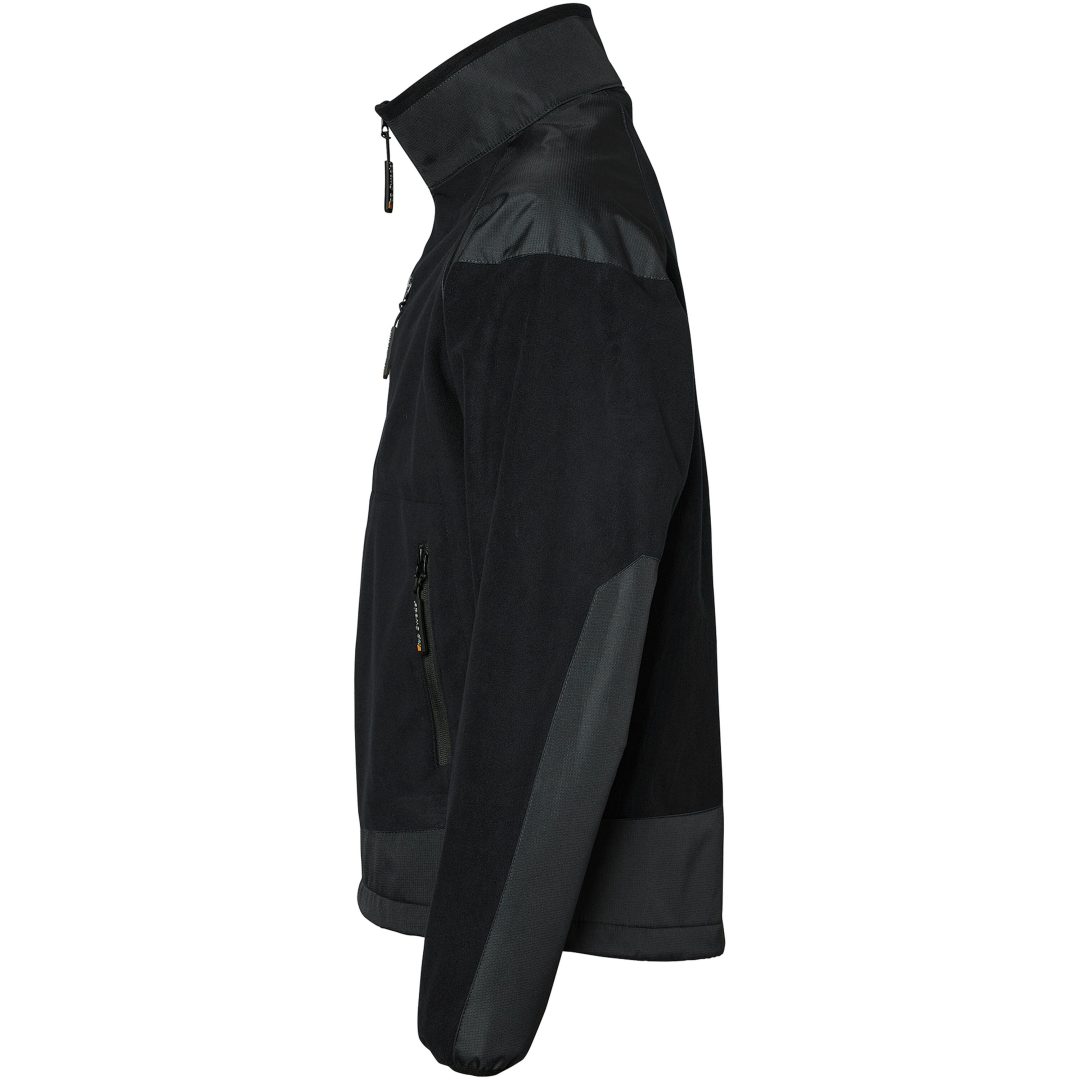 Trøje 4140 Fleece Hel-zip Sort Top Swede XS – billede 4