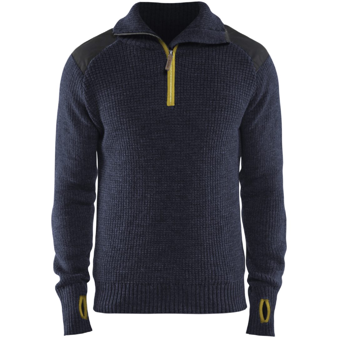 Trøje 46301071 Marine / Gul BLÅKLÄDER Trøje 46301071 MARIN/GUL XS