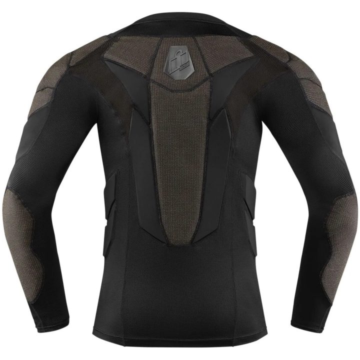 Trøje Field Armor Compression Sort ICON Small – billede 2