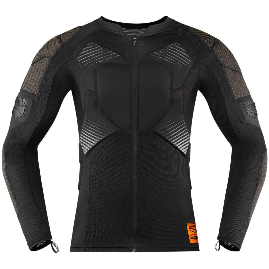 Trøje Field Armor Compression Sort ICON XXXL