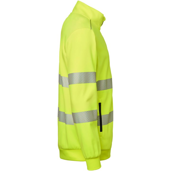 Trøje Hel-zip Fluorescerende Gul Top Swede XS – billede 2