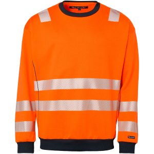 Trøje Rundhals 1929 Fluorescerende Orange Top Swede