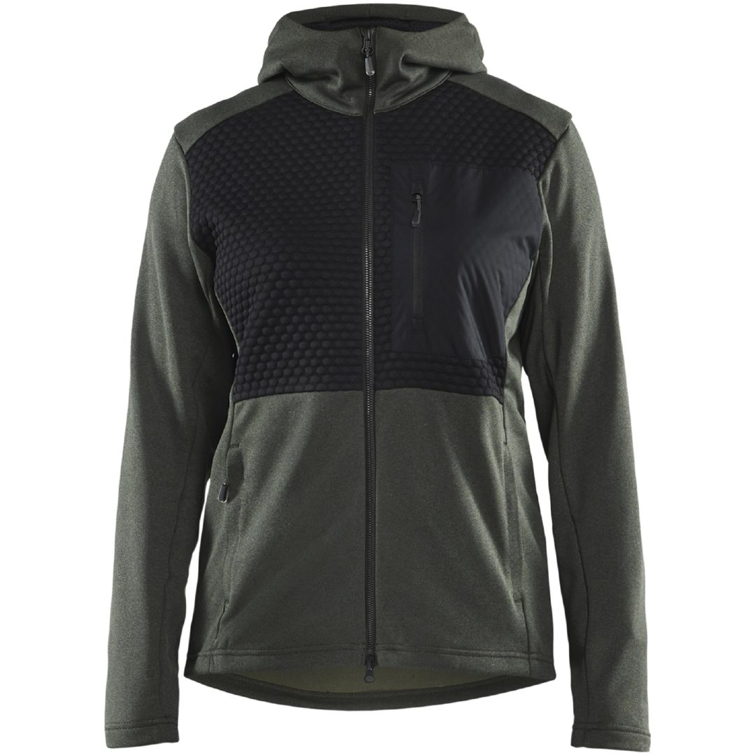 Trøje Sort/grøn 35422533 Blåkläder XS