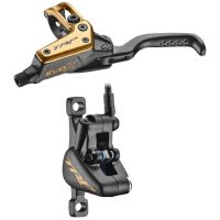 TRP EVO X 2-kolvs skivbroms, Vänster, Guld