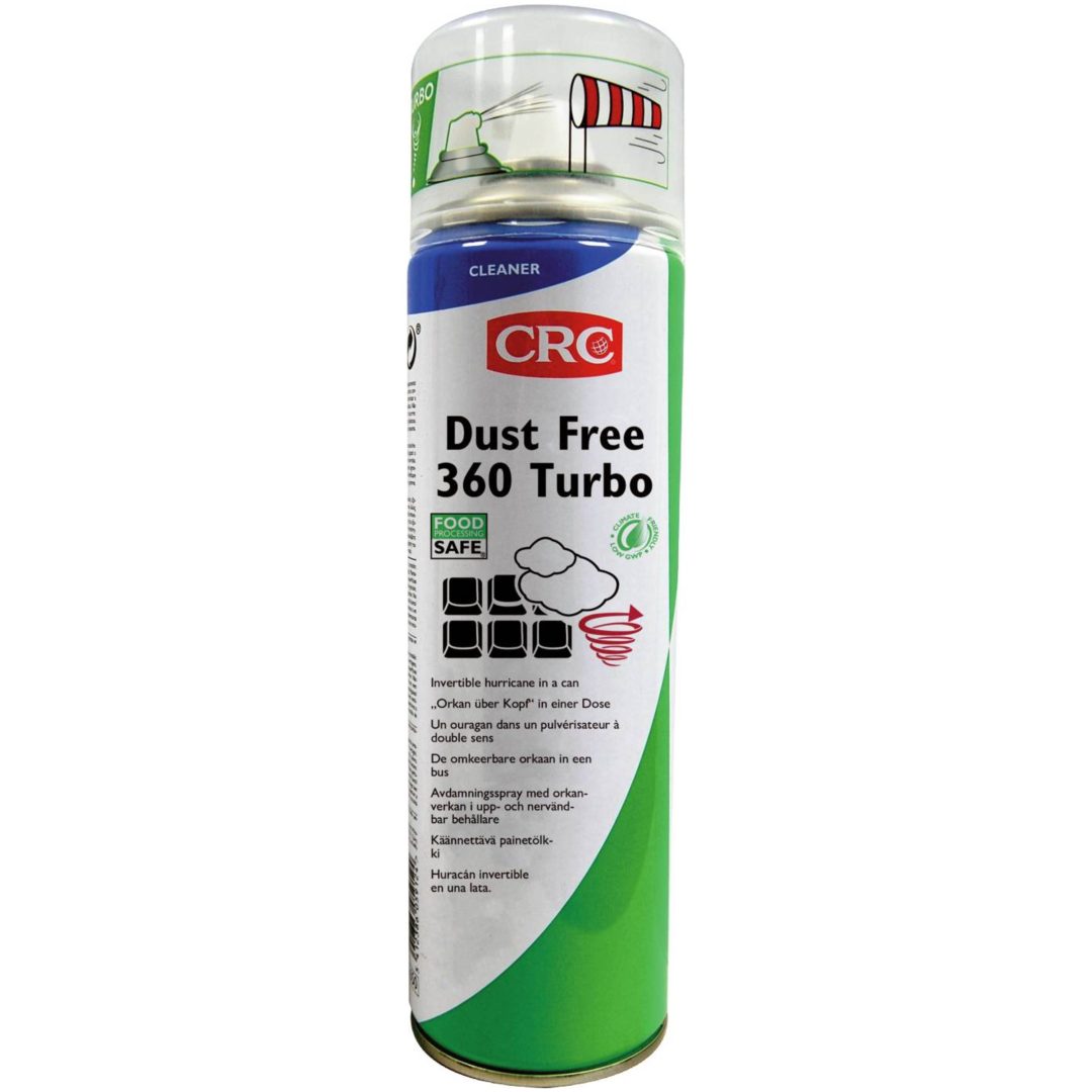 Trykluftspray Turbo AE (250 ml) CRC BLÆS RENT DUST TURBO AE 250ML