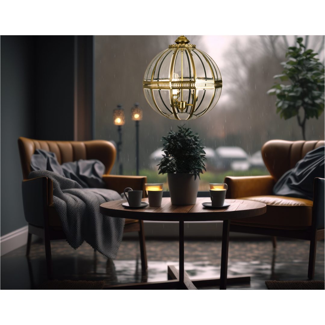 Tsar Loftlampe, Antik ANETA HOME Antik /Klar – billede 2