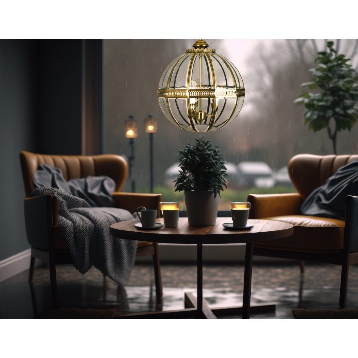 Tsar Loftlampe, Antik ANETA HOME Antik /Klar – billede 2