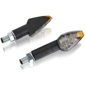 Turn Light Peak Large Black Leds Homologated PUIG