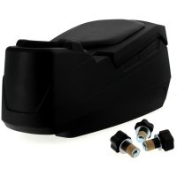 Twin Rear Cargo Box Solid Black 2x48L ART
