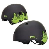 TWS York Bmx/skate hjälm M.55-58cm Svart