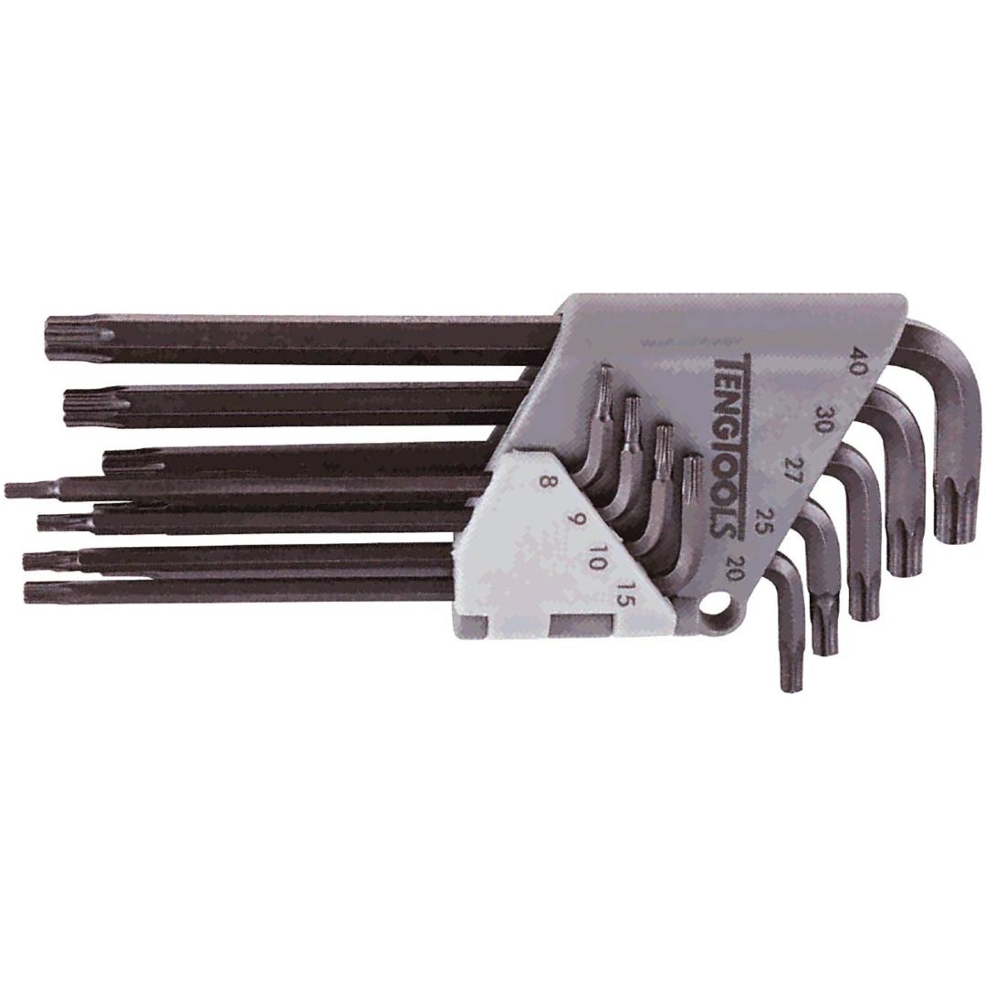 TX-nøgler i sæt 1479TX Teng Tools TX-NØGLESÆT 9 DELE 1479TX