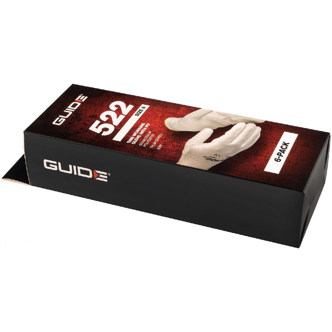 Tynd arbejdshandske 522 RB GUIDE HANDSKE GUIDE 522 RB 10 – billede 2