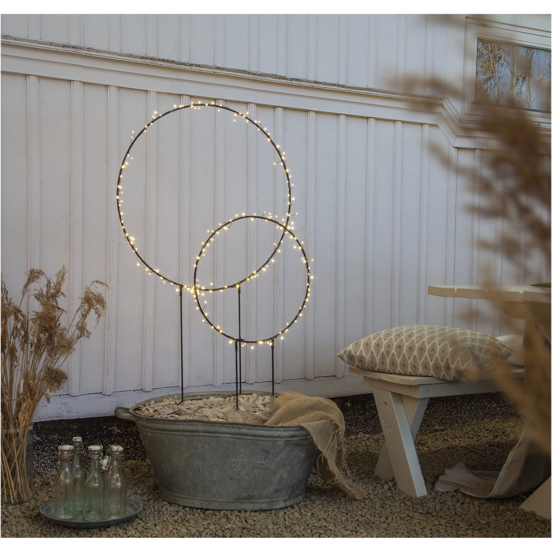 Udendørsdekoration Barlumi Sort Star Trading Cirkel 84 cm – billede 10