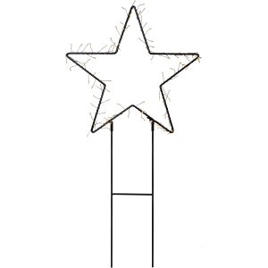 Udendørsdekoration Barlumi Sort Star Trading