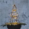 Udendørsdekoration Foldy Sort Star Trading 50 cm – miniature 9